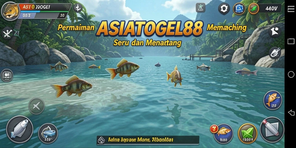 Screenshot ASIATOGEL88 menampilkan aksi memancing yang mendebarkan.