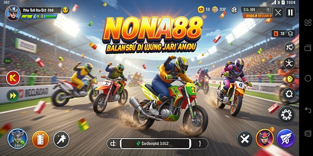 Gameplay balapan yang mendebarkan dan grafis menawan.