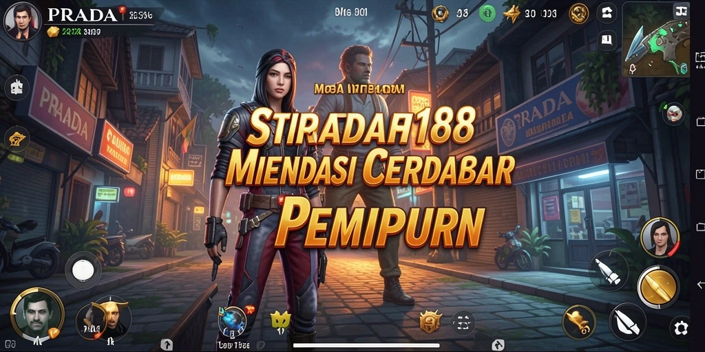 Tampilan gameplay strategi menegangkan dari PRADA188.